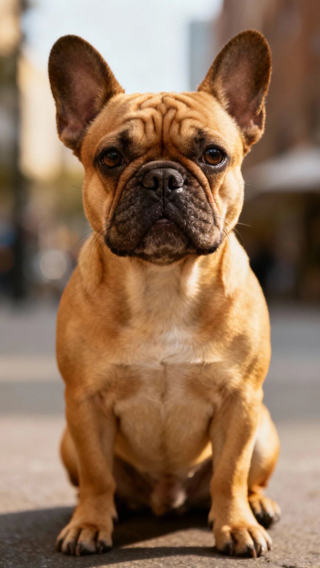 talking French Bulldog template