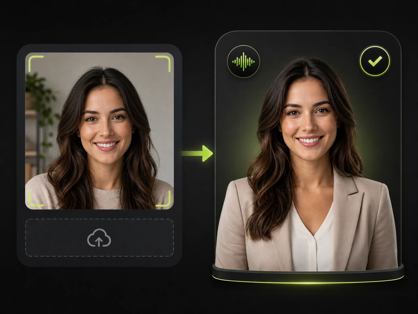 Potret digunakan untuk membuat avatar digital yang dapat dikenali