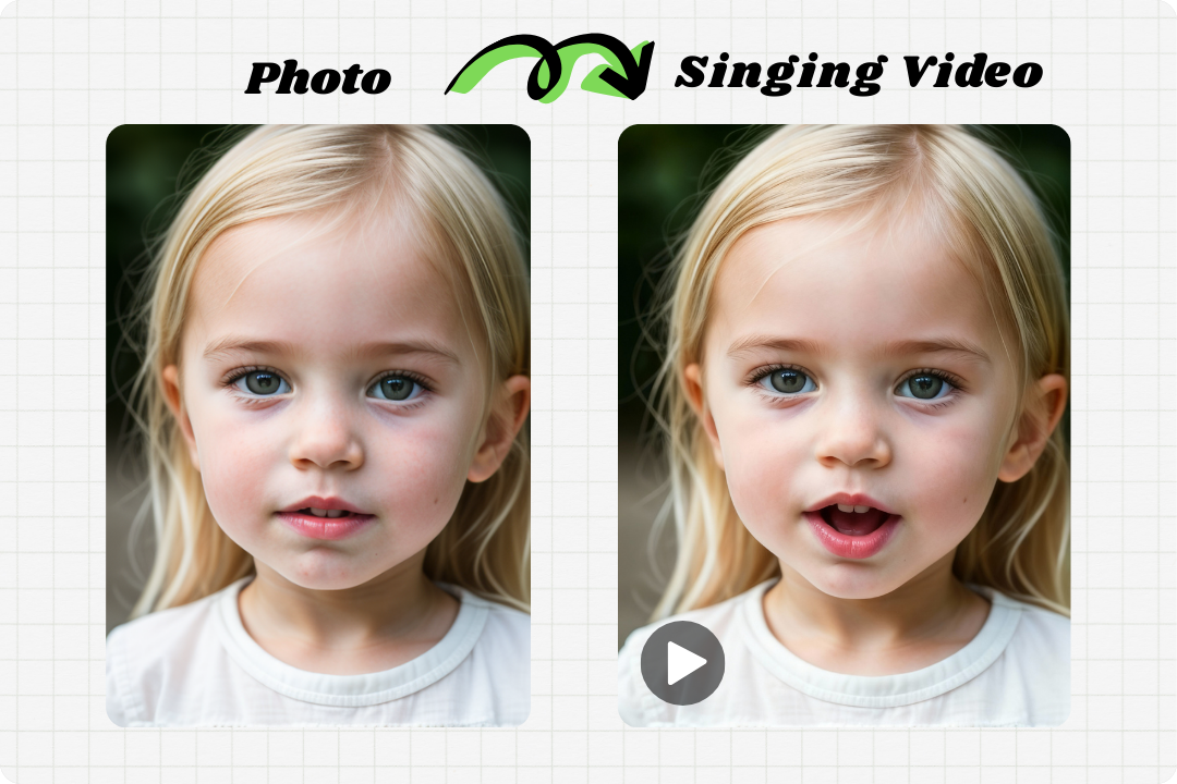 Hacer que el bebé generado por IA cante