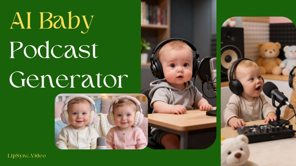 create babies talking from photos