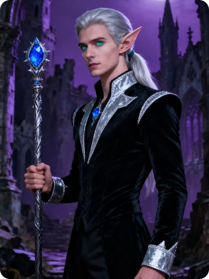 Exemplo de geração de personagens de filme