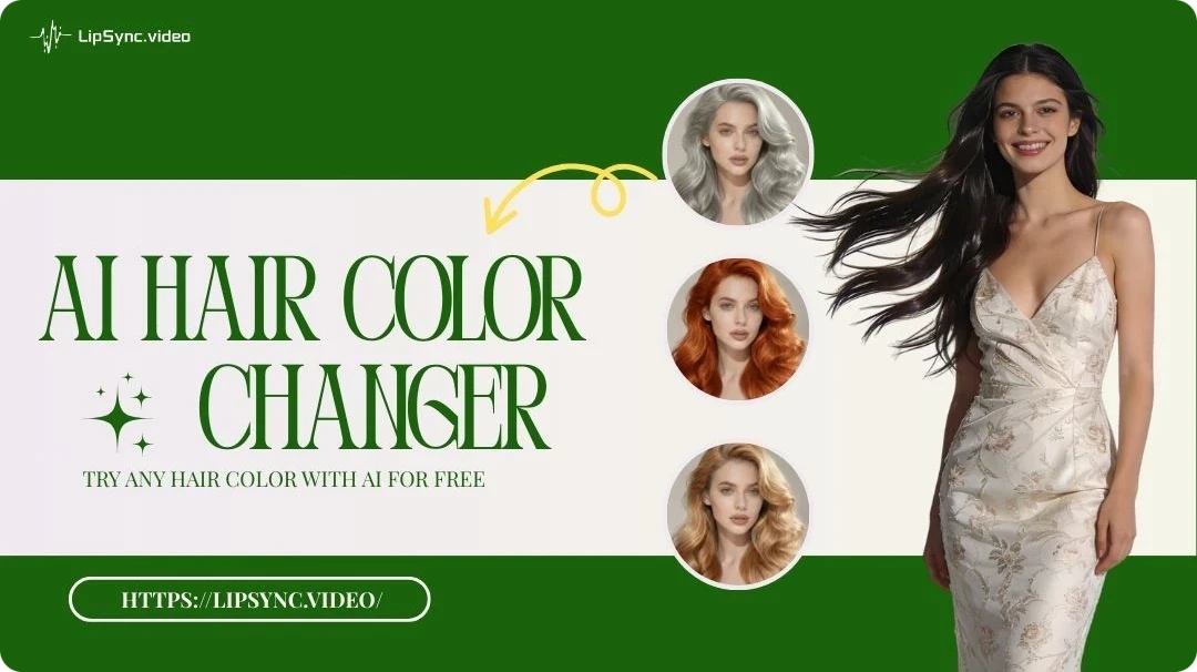 مغير لون الشعر بالذكاء الاصطناعي