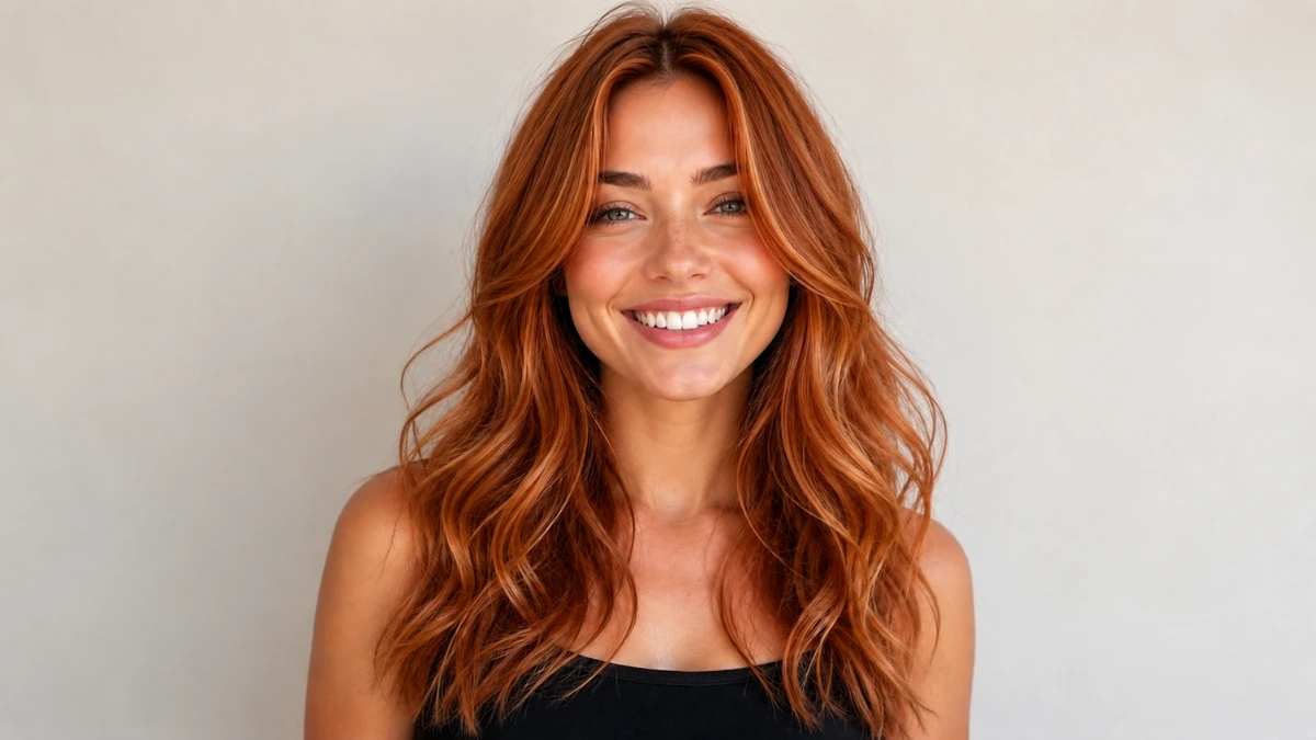 AI hair color changer sample before
