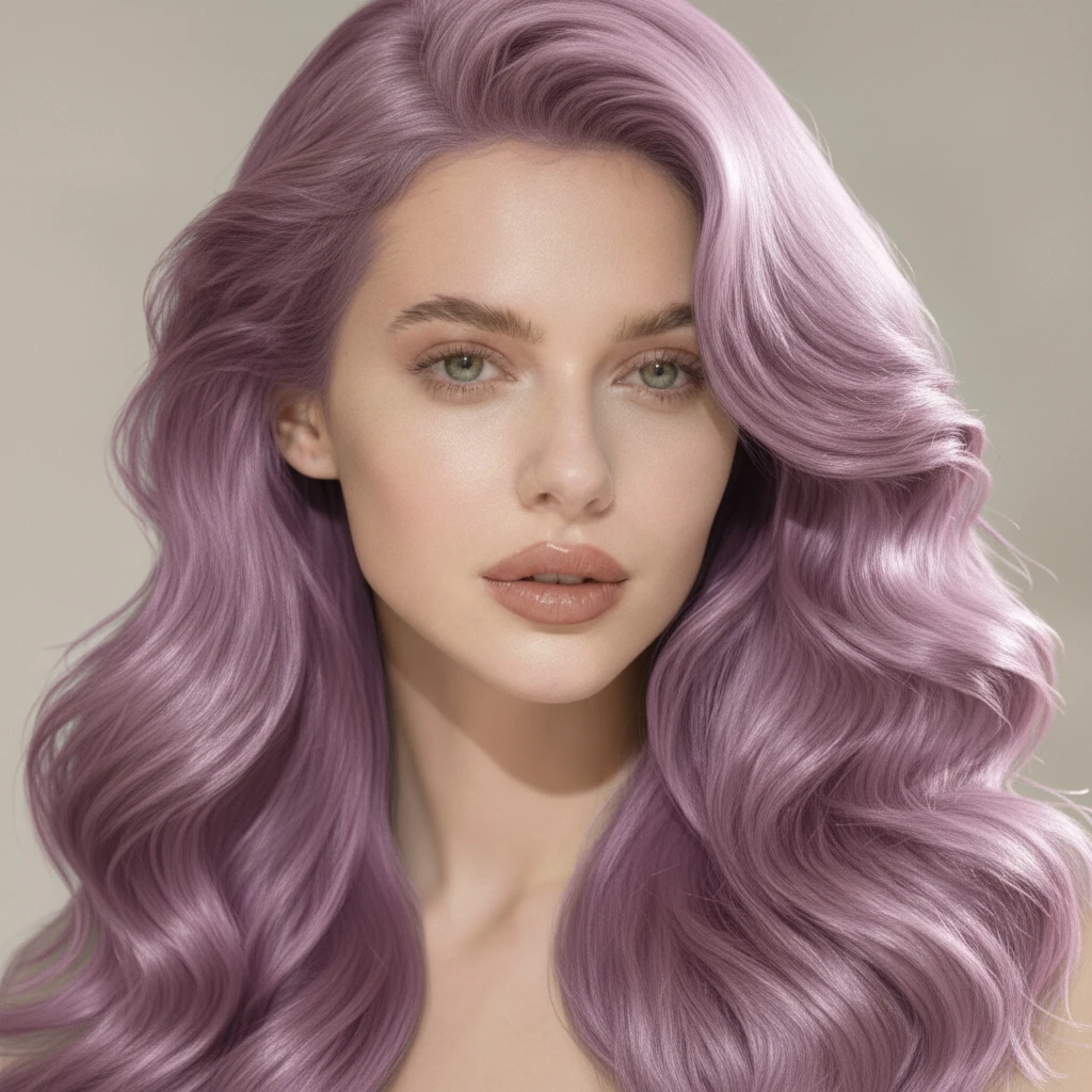 أرجواني وردي