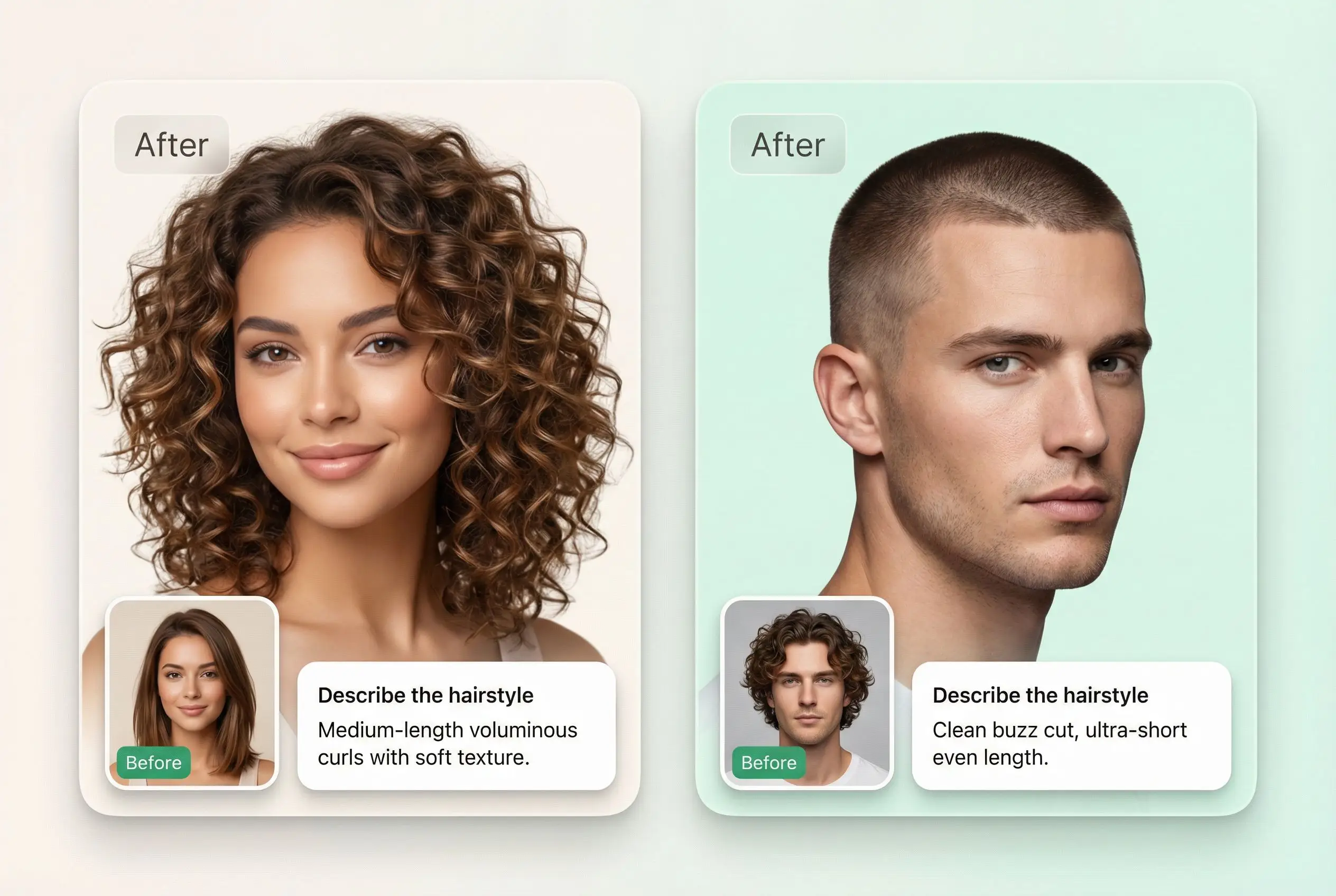 Conception de coiffure personnalisée