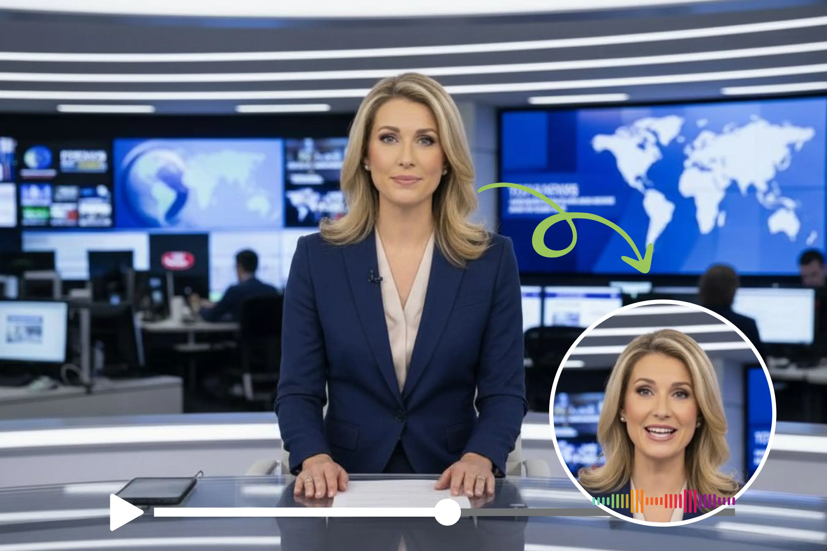 ai human video with natural lip sync