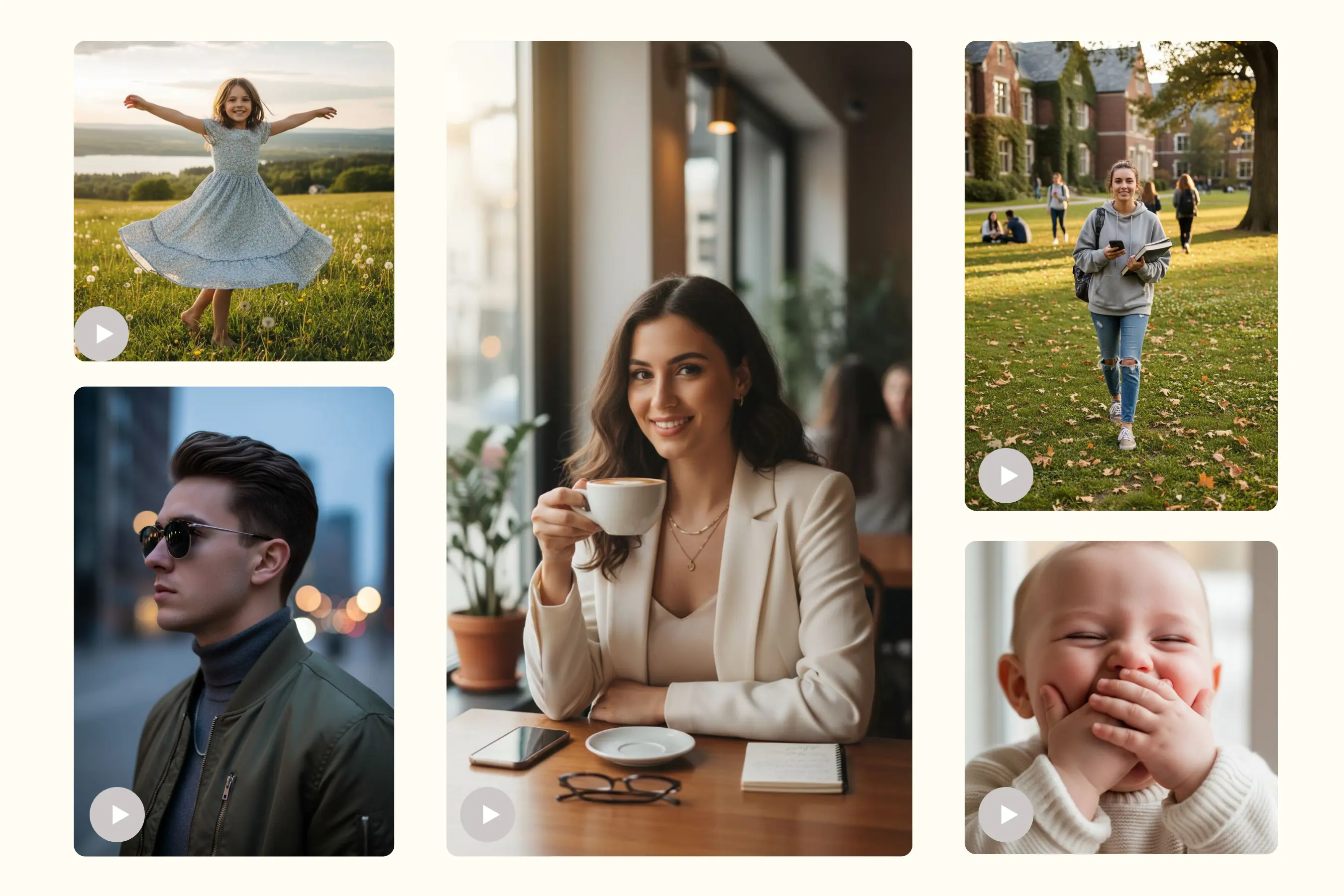 customize ai human video scenes and appearance