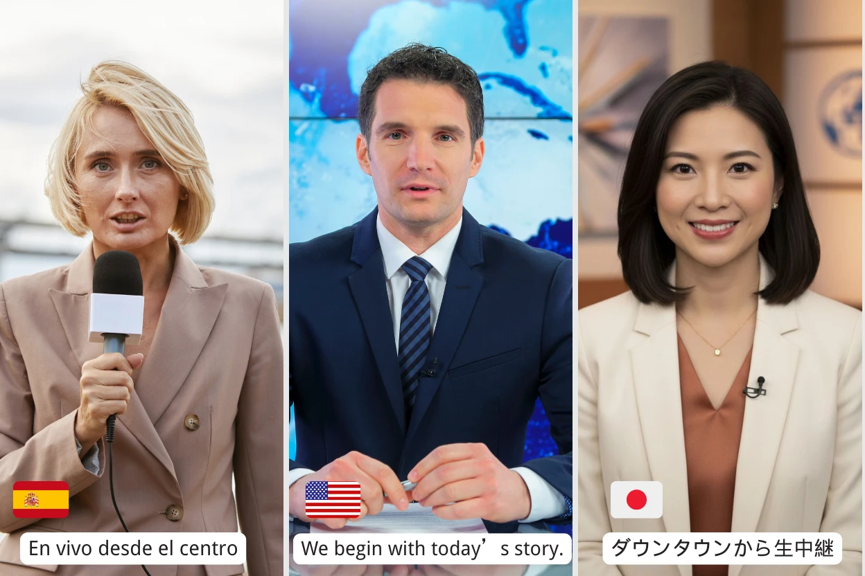 Generate-Broadcast-Videos-in-Multiple-Languages