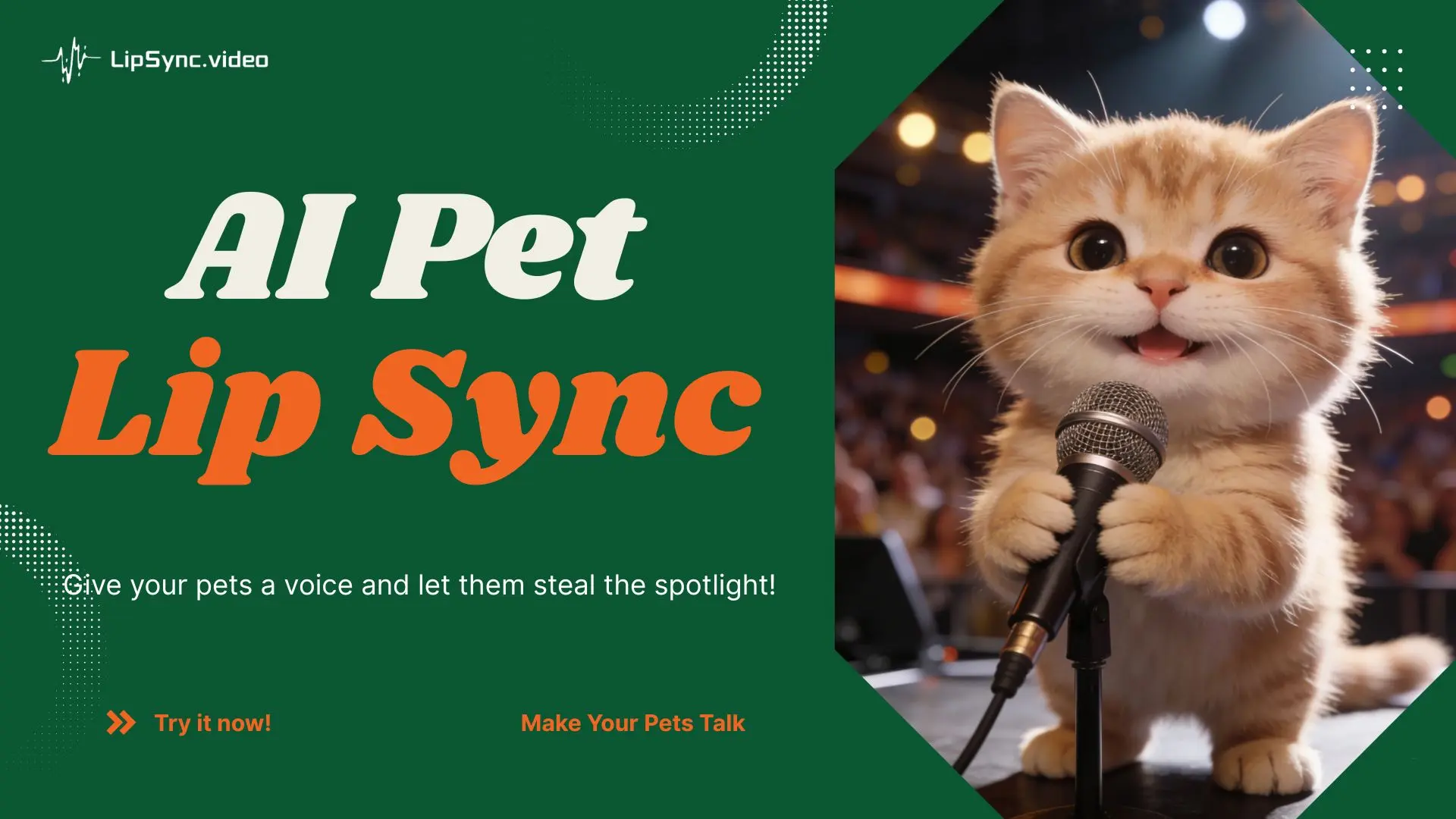 create realistic talking pet videos