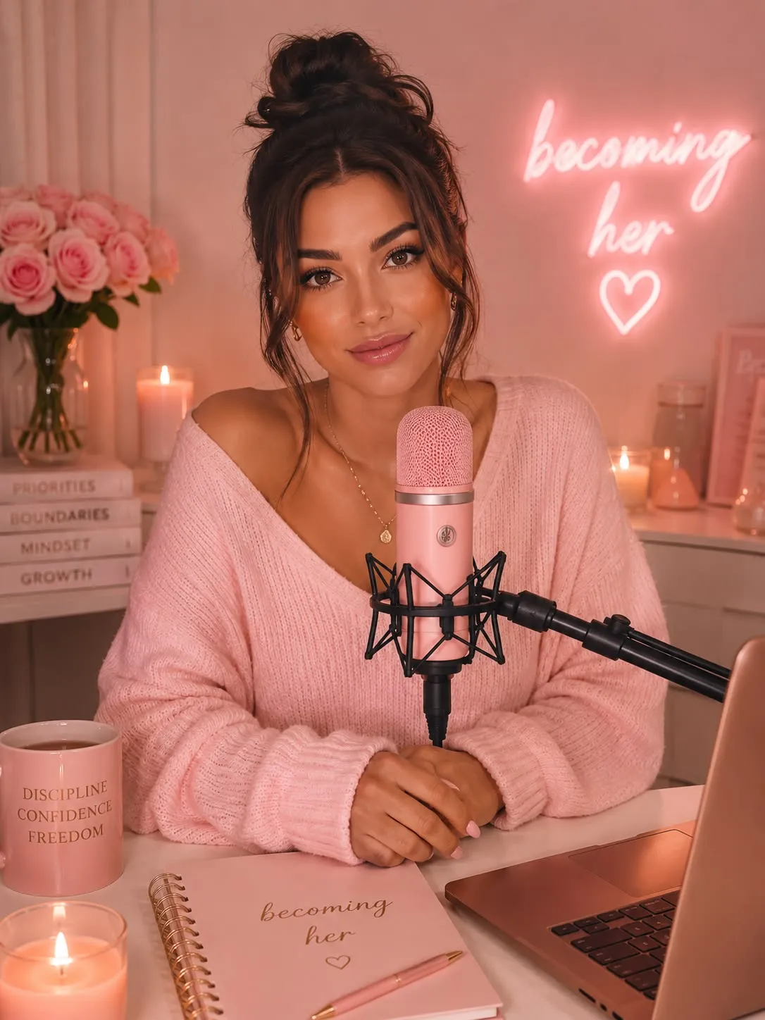 Female lifestyle podcast avatar
