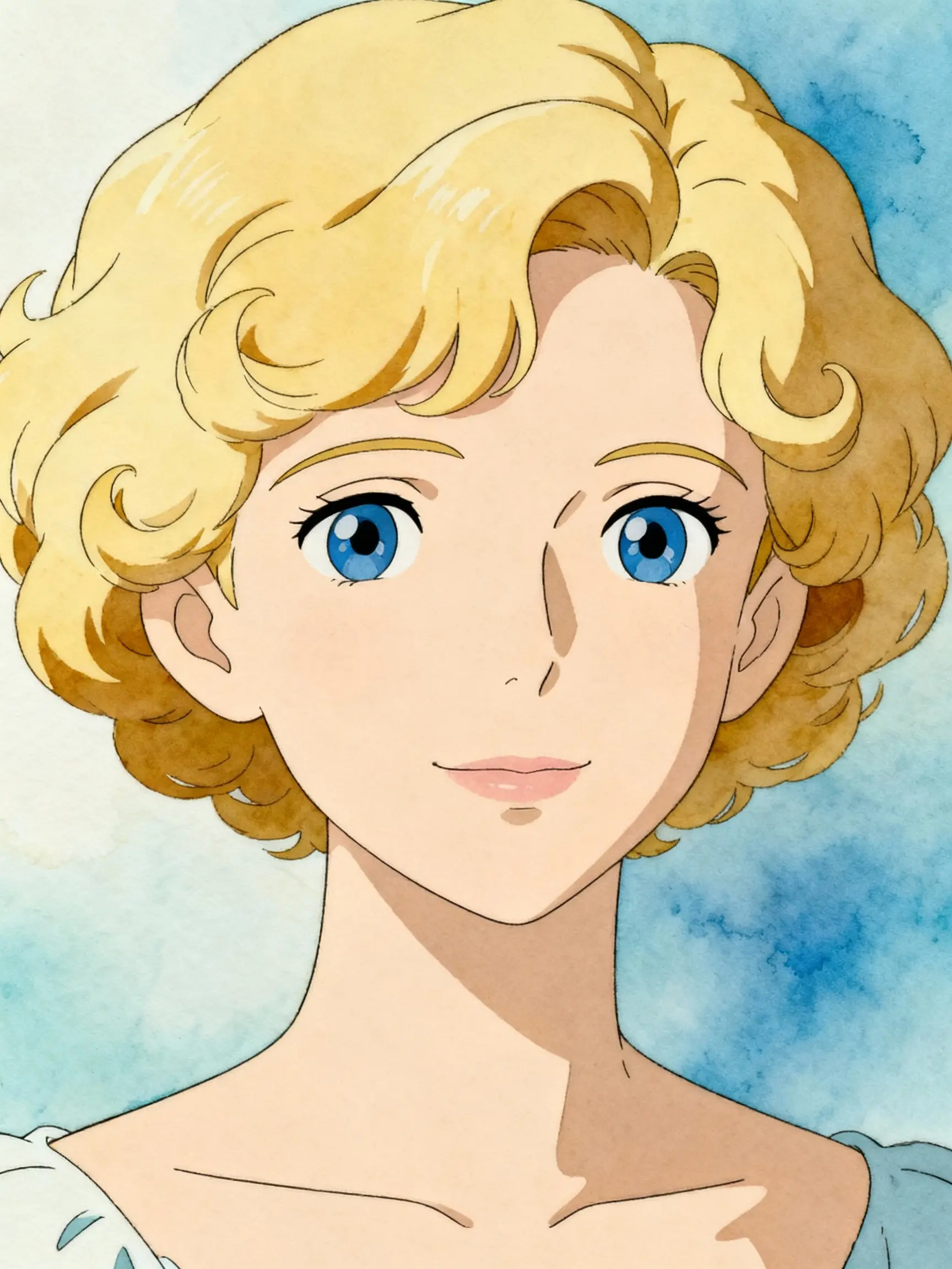 吉卜力工作室风格肖像示例