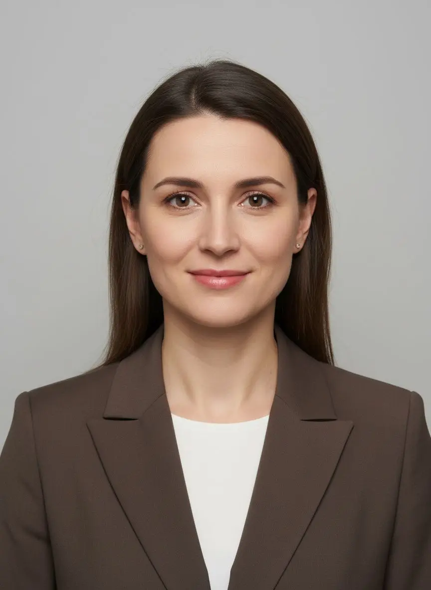 exemple de photo de passeport du générateur de portraits ai