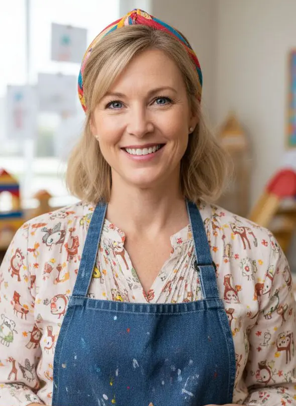 headshot d'enseignant du générateur de portraits ai