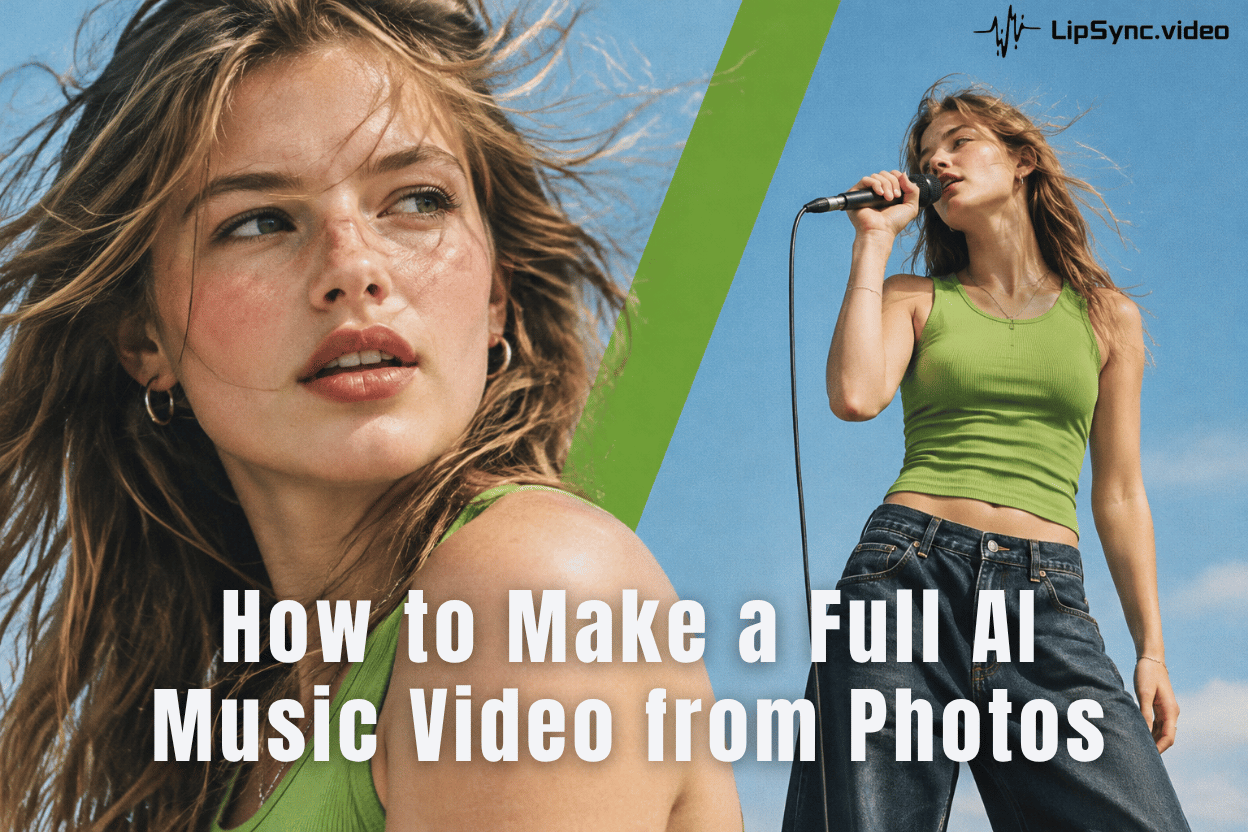 How to Make a Full AI Music Video from Photos