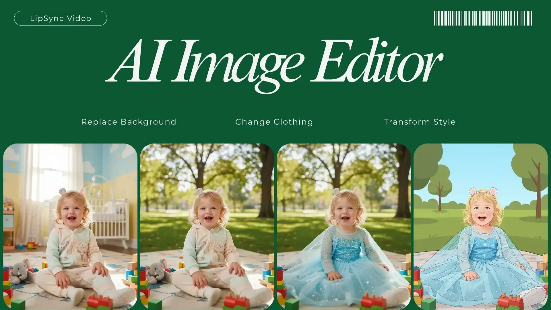 edit and generate realistic images effect