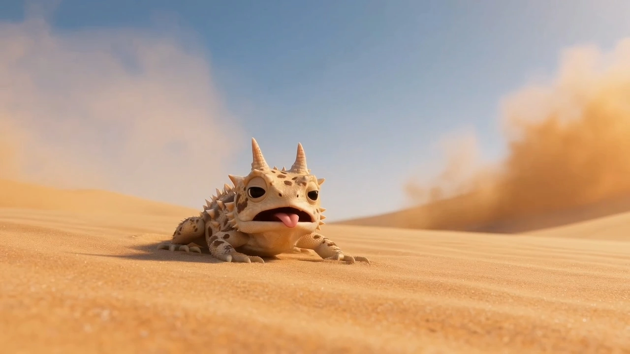 Iklan Makhluk Bertanduk Lucu