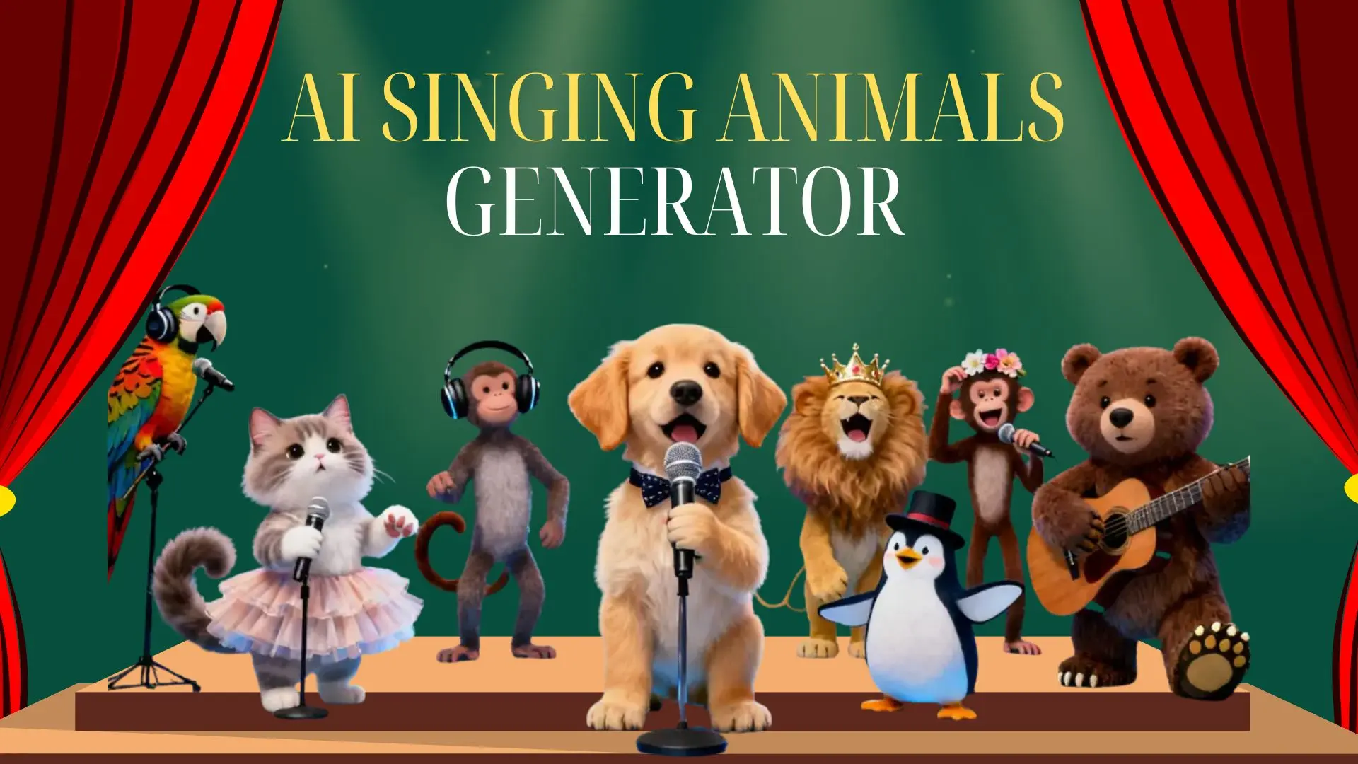 Generador de animales cantantes con IA