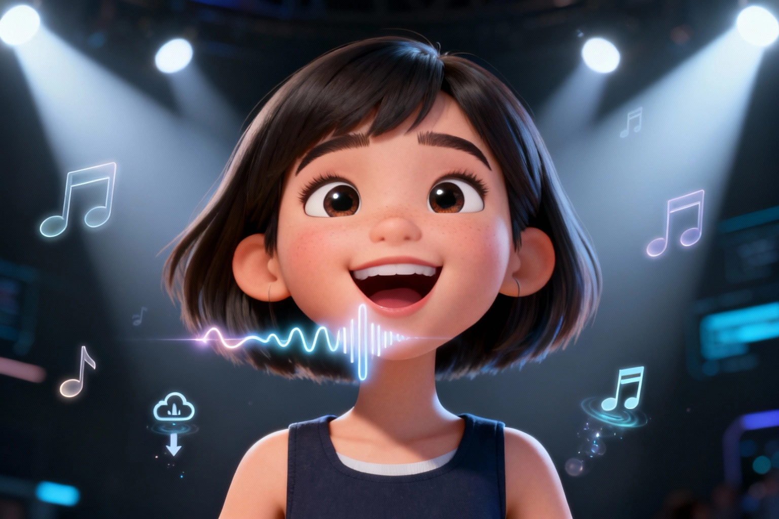 Life Like Singing Cartoon