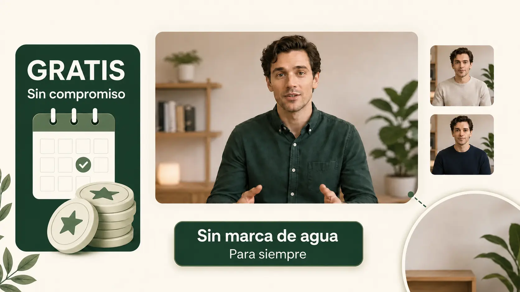 Vídeo parlante sin marca de agua listo para previsualizar y descargar
