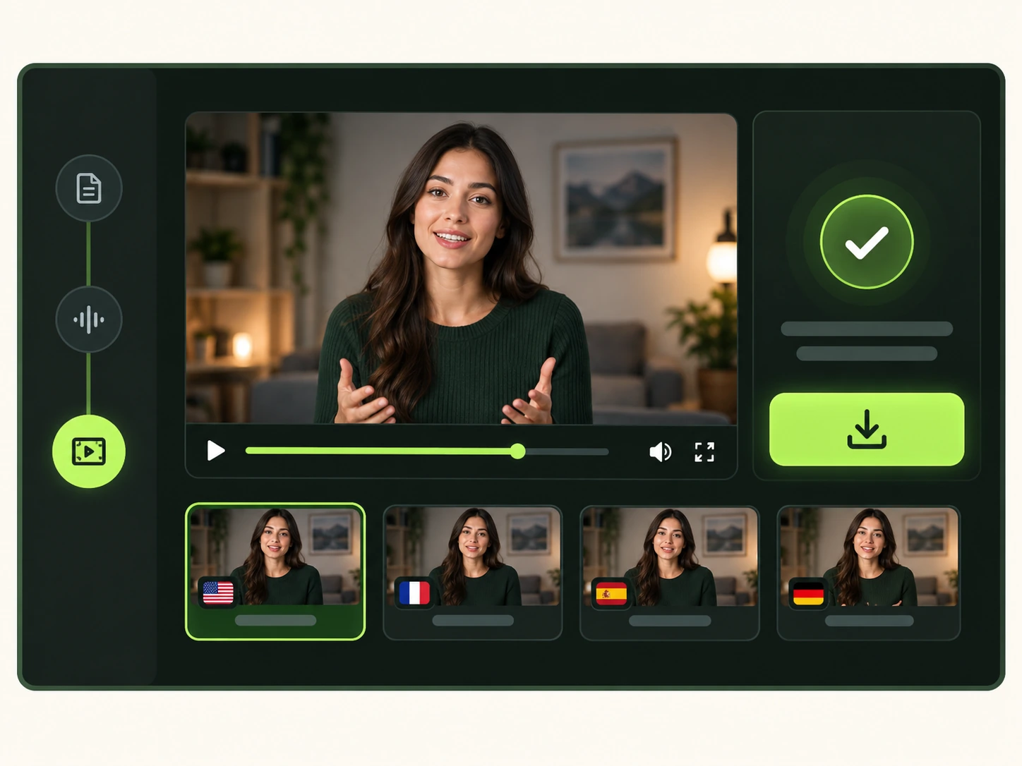 Prévisualiser et télécharger les versions doublées terminées