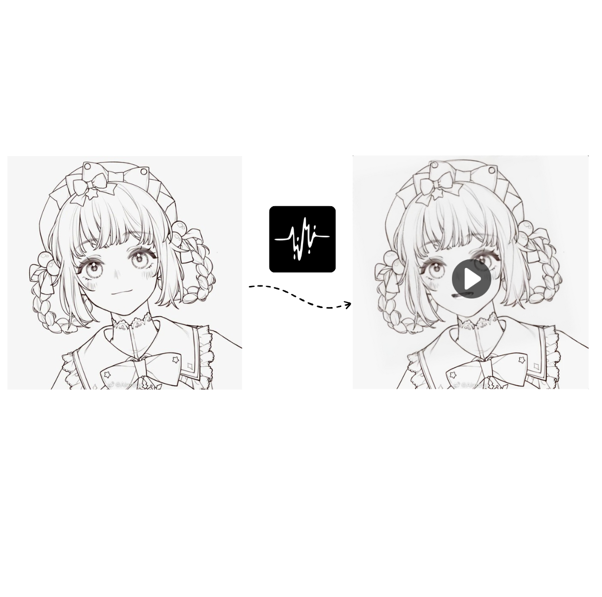 Entertainment & Social Media application of Drawing Lip Sync