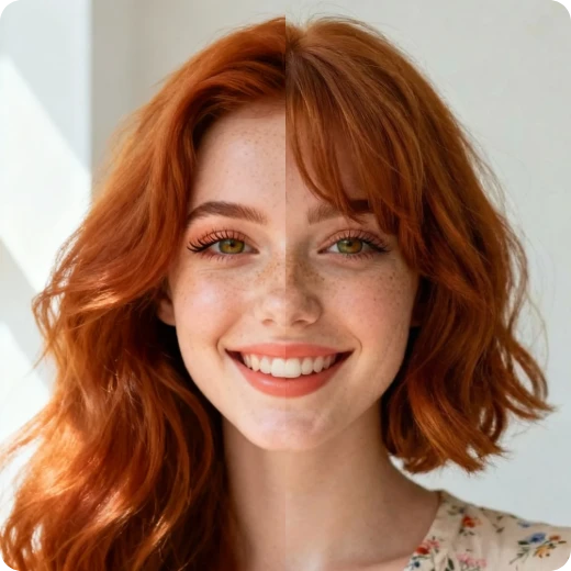 Changeur de coiffure IA