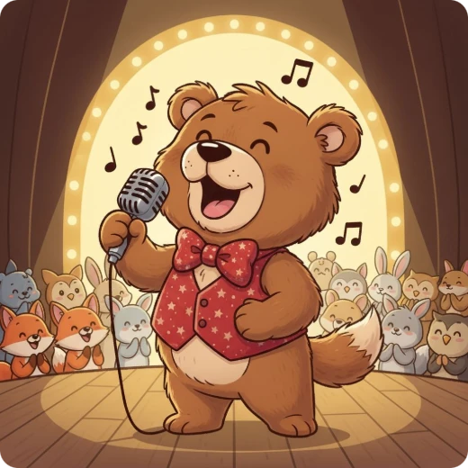 Dessin animé qui chante