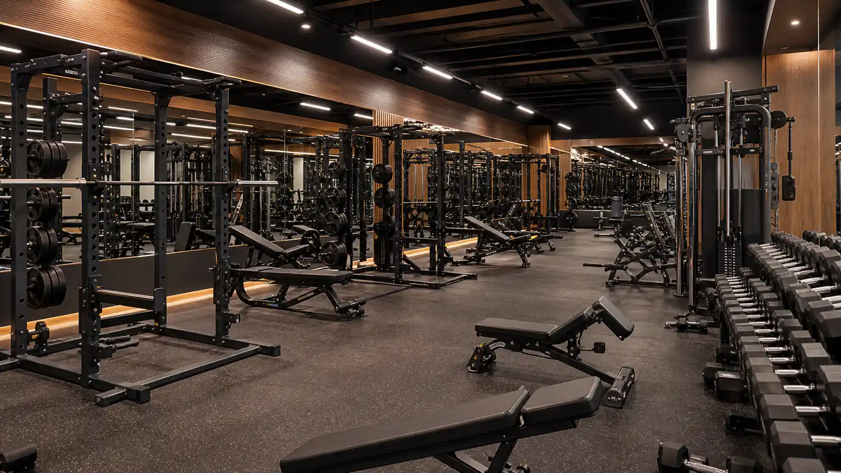 gym background for avatar video